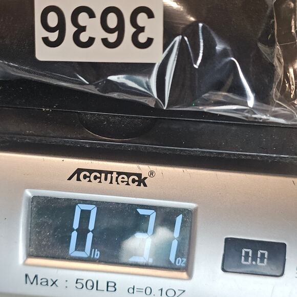 Noelle Knit Boho Sheer High Low Black Tank Dress Top V Neck Size S/M 3636 - Picture 6 of 6